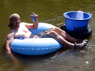 Chuck McGrane - Chuck and the garbage bin