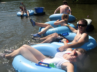 Chuck McGrane - Tubing the Iowa River