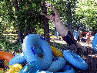 Diving into some tubes