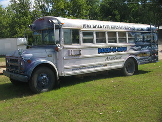 One of the Rock-n-Row buses