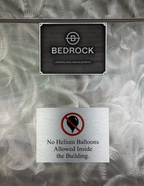 No Helium Balloons Allowed Inside the Building