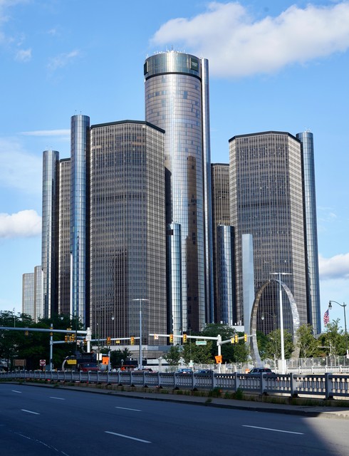 This group of GM buildings really are ridiculous