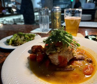 Travel - Swordfish and Shishitos