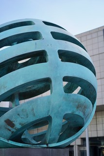 Art - Sculpture outside the convention center