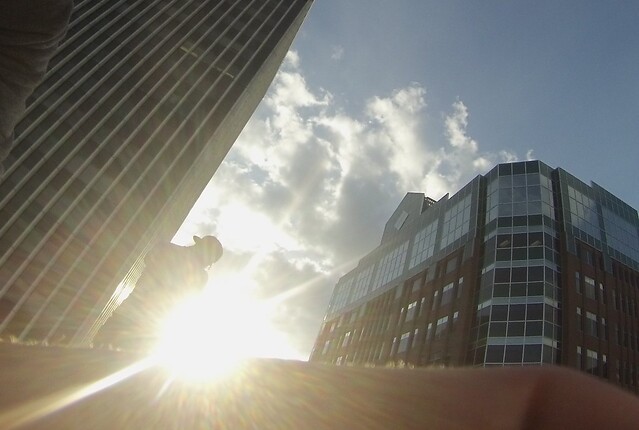 Go Pro drone about to take flight