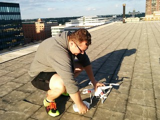 Again, hanging out on rooftops with Alexander.