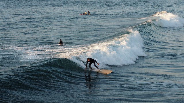 Surfers at Ocean Beach
