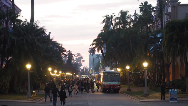 Food trucks in Balboa Park