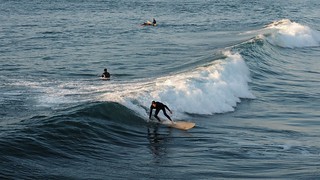 Surfers at Ocean Beach