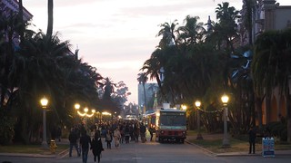 Food trucks in Balboa Park