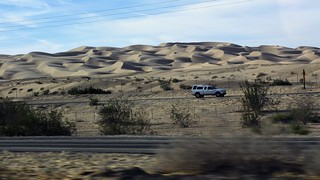 I'd never seen dunes like this in the U.S. Pretty rad to see. Wish we could've played on em.