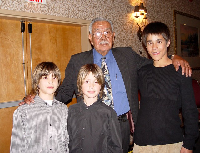 My cousins and their grandpa