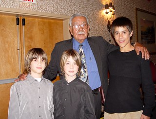 My cousins and their grandpa