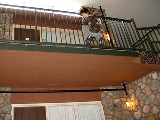 Gabe Terronez Jumping off the balcony