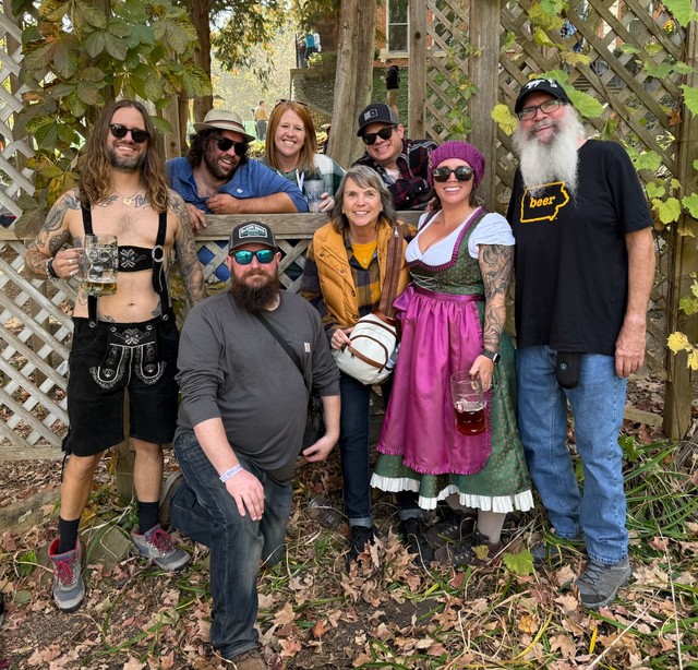 The crew, minus Nicole