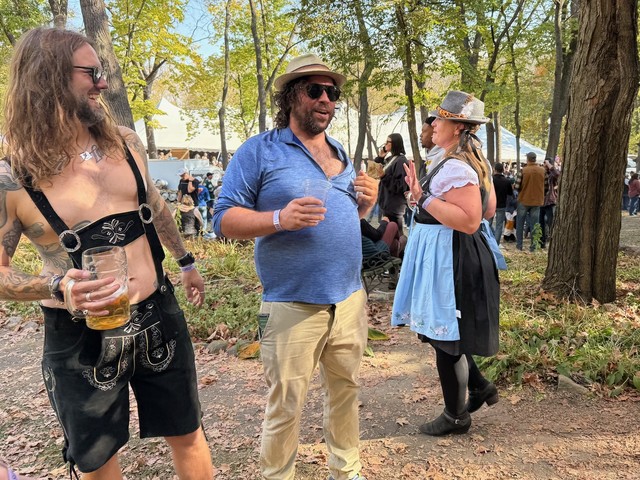 Chad showin off the chest hair