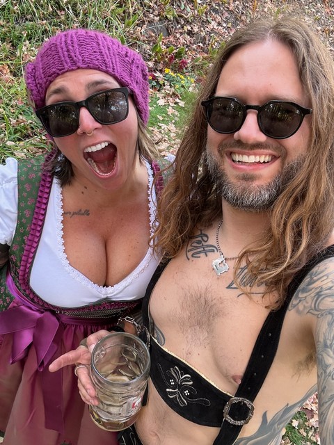 Really enjoying ourselves!