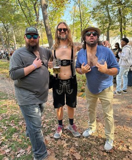 Some big hairy chested men