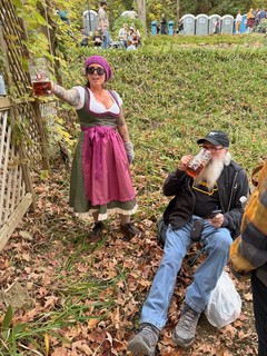 Practicing some stein holding