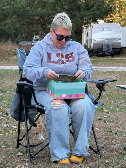 Birthday presents from Liz