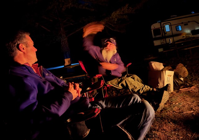 Late night bullshittin