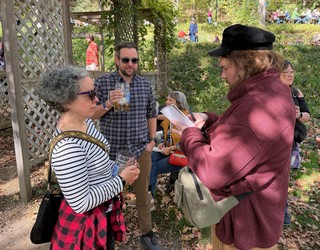 Travel - Gettin interviewed for the New Ulm Journal