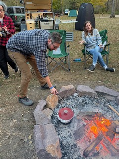Travel - Jolene was not convinced on the savory s'mores