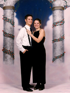 Krissy and I at a Sadie Hawkins Dance