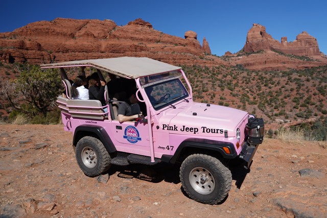 Pink Jeep