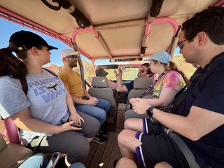 Goin on a Pink Jeep Tour