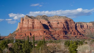 Checked in in Sedona, AZ. View from the hotel room.