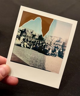 Leave a polaroid in the sun and...