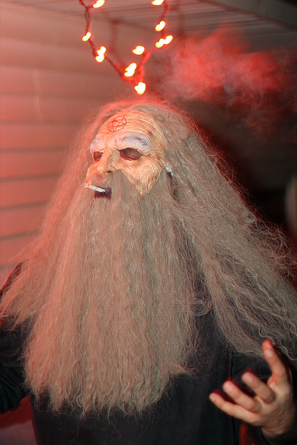 Troy's mask was pretty amazing