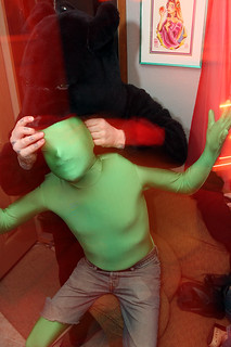 Sex Panther eating green man