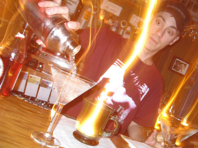 The Queen is Dead martini