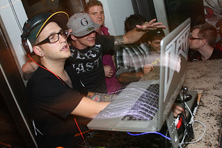 Partying at Liars Club