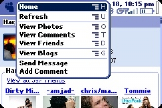 Tech - Menu to go back home... and elsewhere