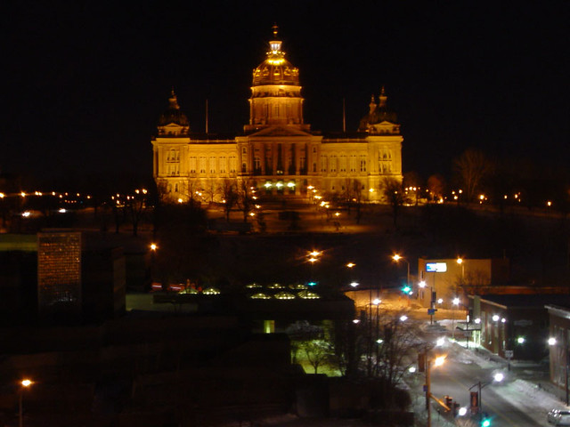 The view out the east side of Mindy's office