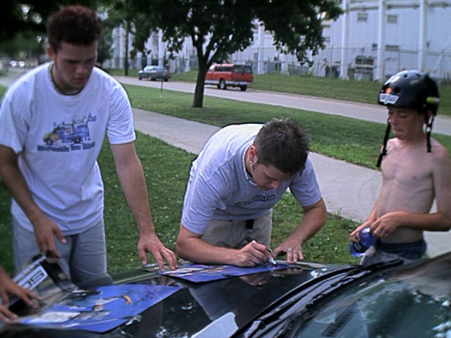 Signing posters for the kids