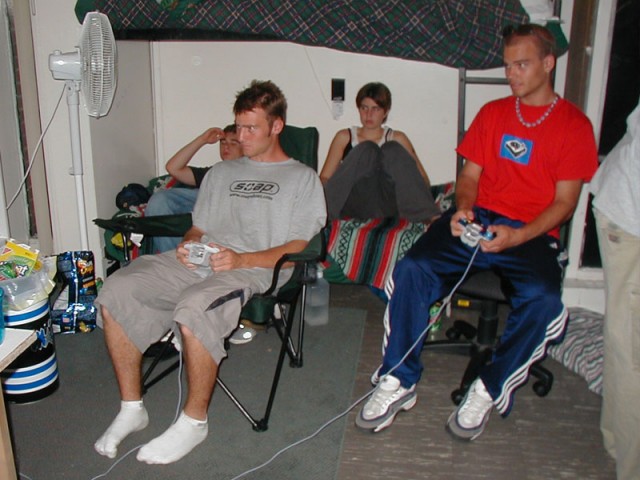 Playing the unreleased version of Sonic, heh