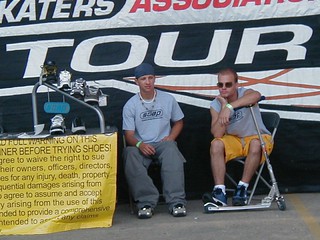 Aaron and Daylon hanging out