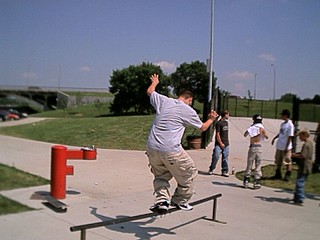 This was the only grind that didn't hurt my knee