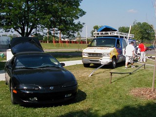 My car and the Soap Van