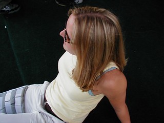 Shannon Peters - Shannon hanging out at the demo