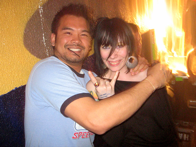 Nathan and some chick from Omaha @ Vaudeville mews