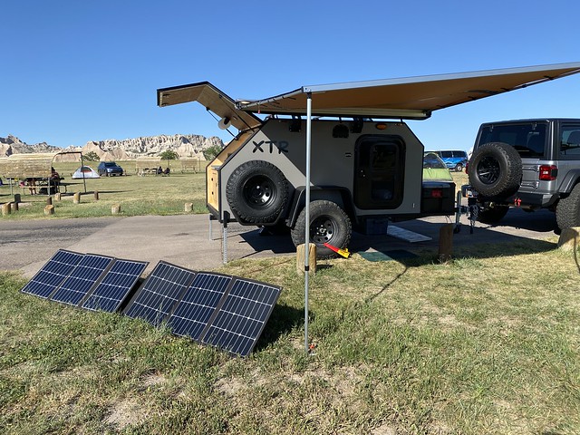 Chargin up the camper