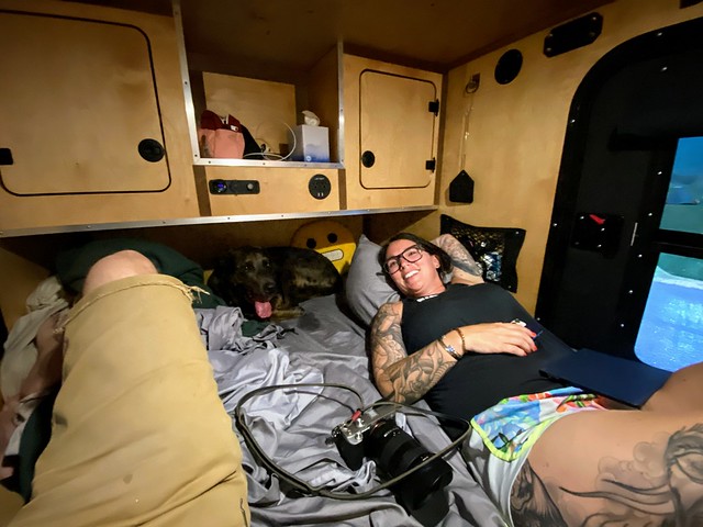 Hidin out from the rain