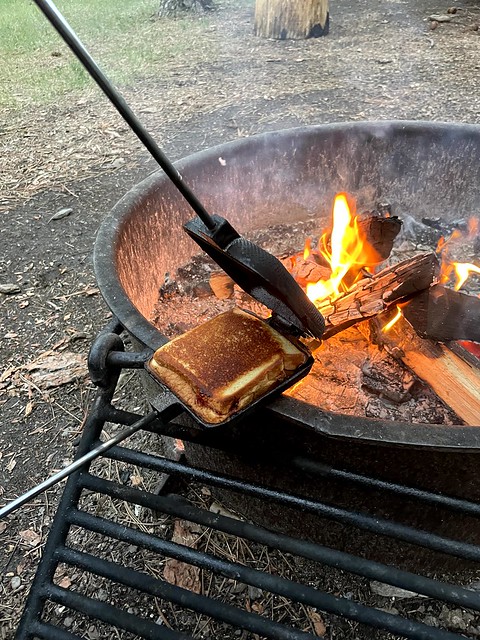 Tryin out these pie irons