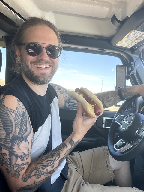 Havin a Buffalo Dog before leaving town