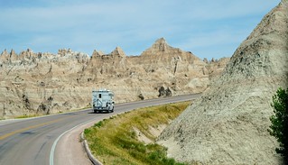 Drivin through the badlands